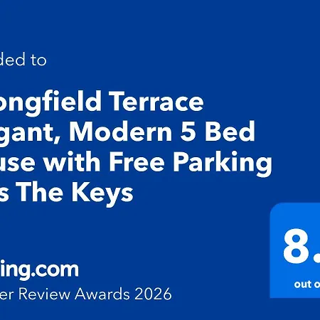 6 Longfield Terrace Elegant, Modern 5 Bed House With Free Parking Pass The Keys *